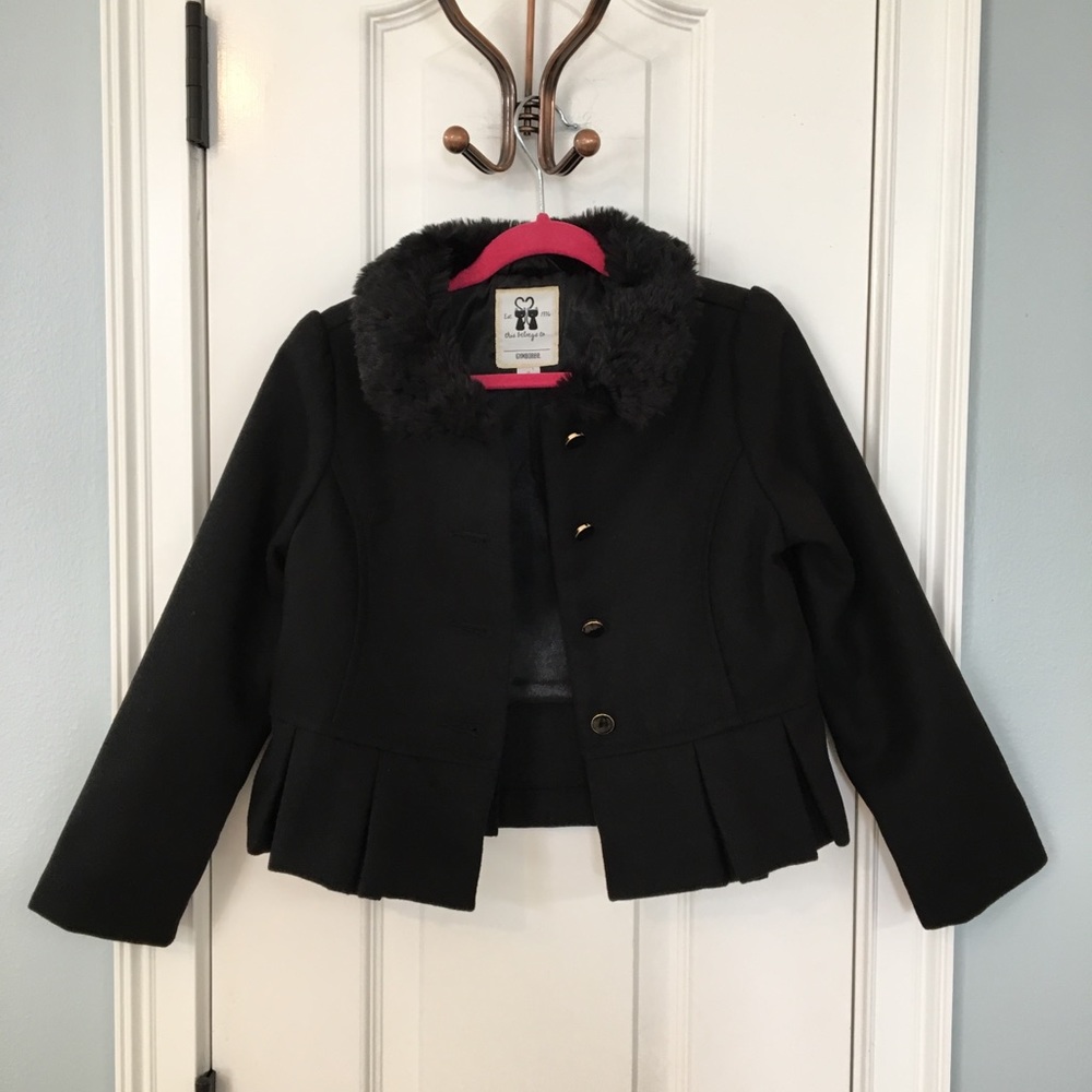 Gymboree girls size 5/6 pea coat nwot